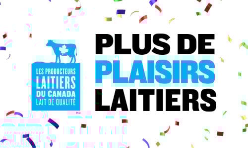 Concours plus de plaisirs laitiers