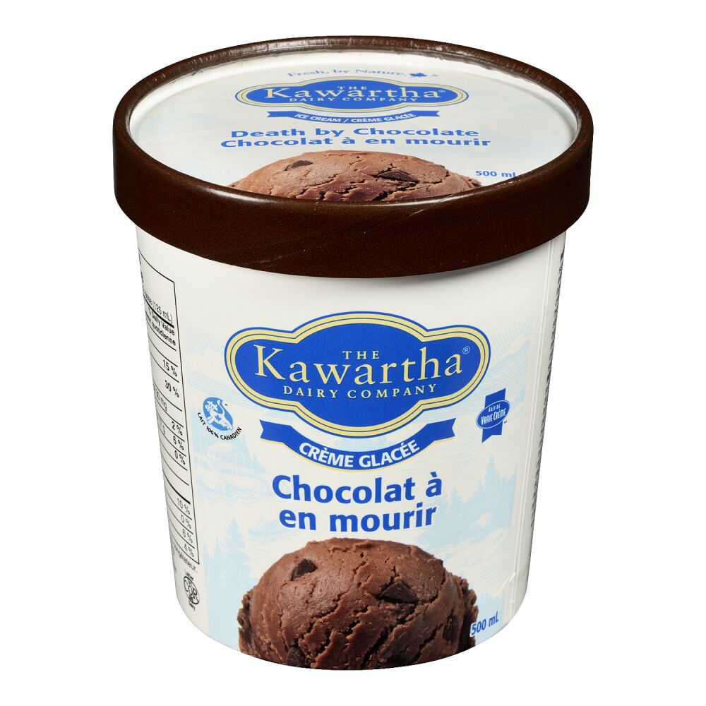 Kawartha Dairy Crème glacée chocolat à en mourir 500ml