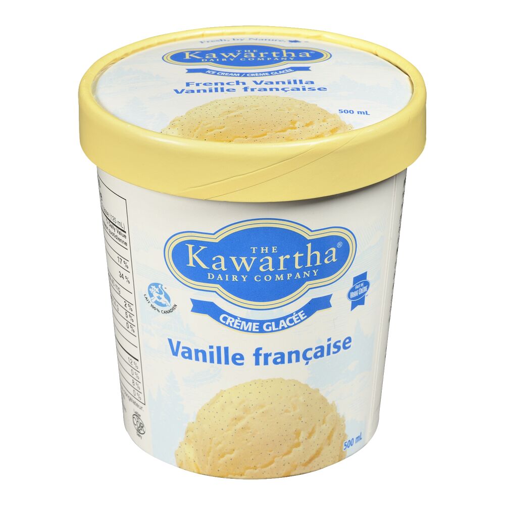 Kawartha Dairy Crème glacée vanille française 500ml