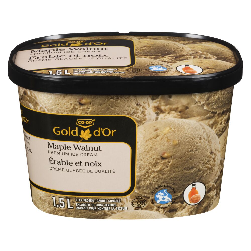 CO-OP Gold Maple Walnut Ice Cream 1.5L