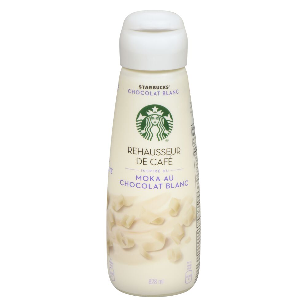 Starbucks Rehausseur de café moka au chocolat blanc 828ml