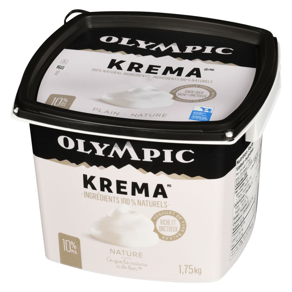 Olympic Krema Yogourt de type balkan nature 10% M.G. 1.75kg