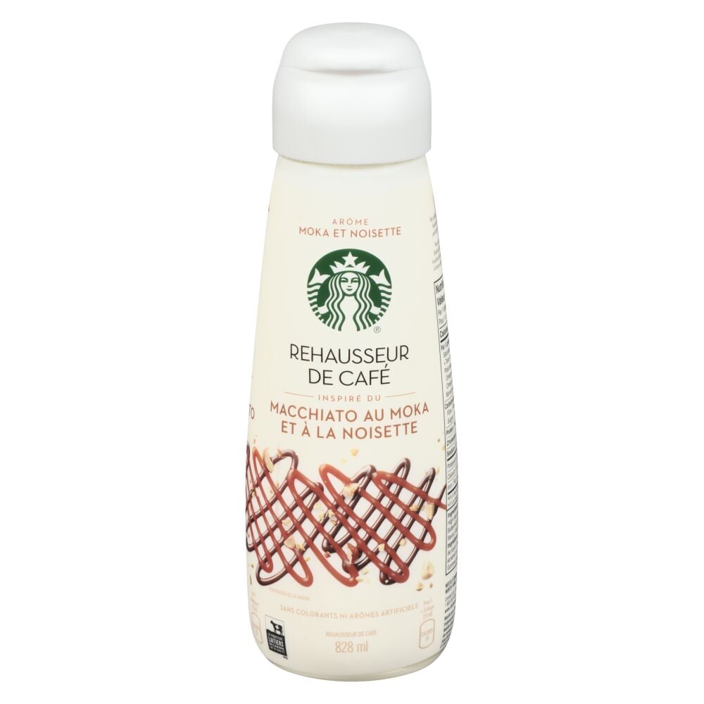 Starbucks Rehausseur de café macchiato au moka et à la noisette 828ml