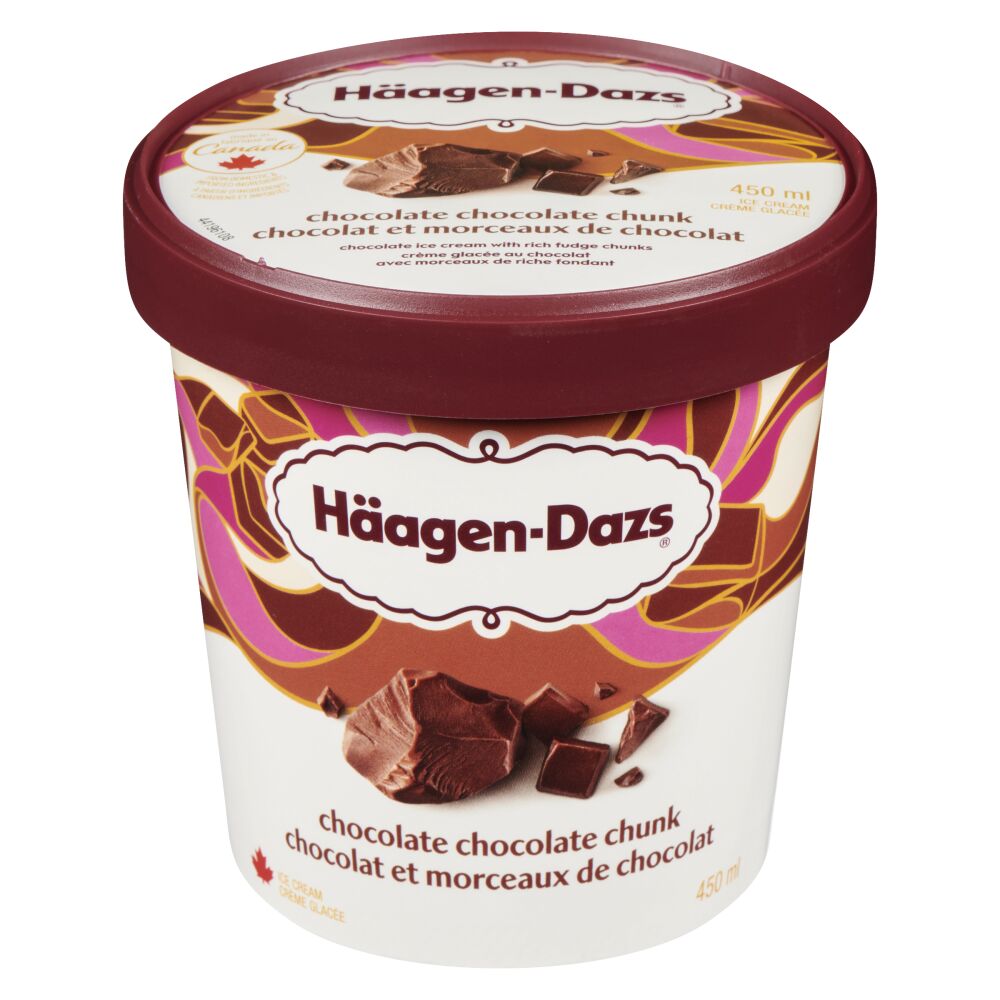 Häagen-Dazs Chocolate Chocolate Chunk Ice Cream 450ml