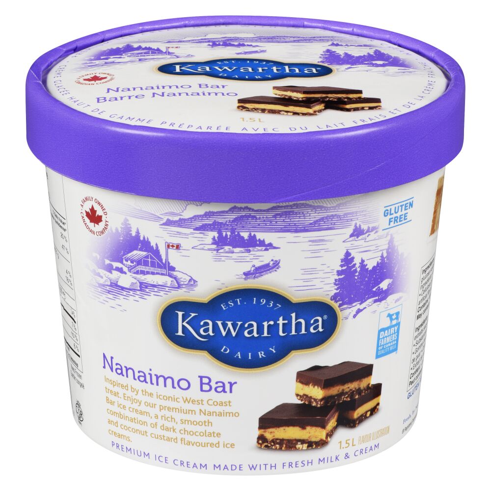 Kawartha Dairy Nanaimo Bar Ice Cream 1.5L