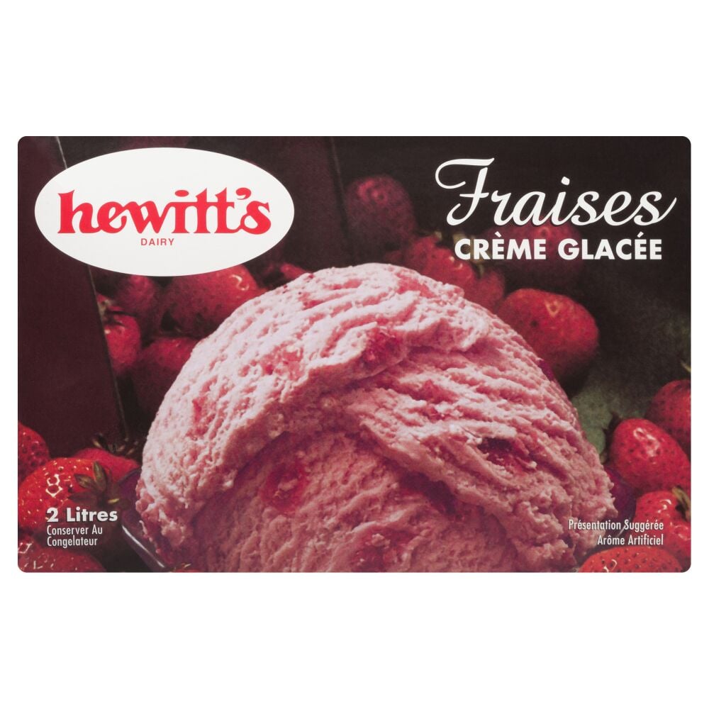 Hewitt's Dairy Crème glacée aux fraises 2L