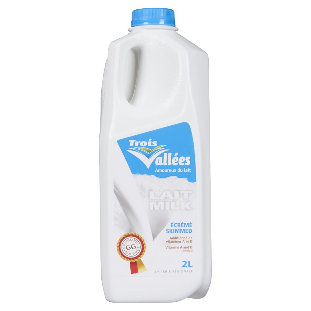 Trois Vallées Skim Milk 0% M.F. 2L