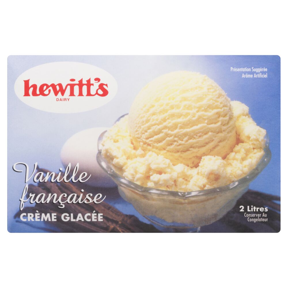 Hewitt's Dairy Crème glacée vanille française 2L