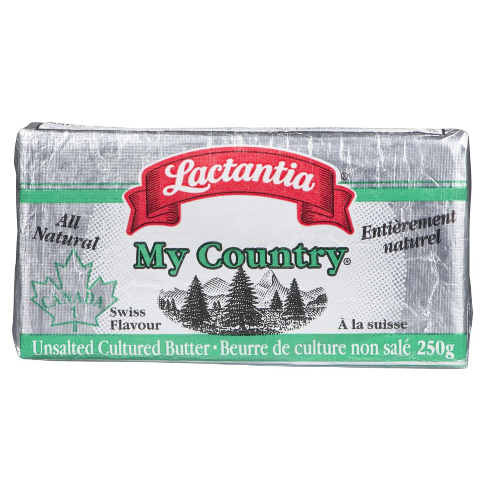 Lactantia Unsalted Cultured Butter 250g