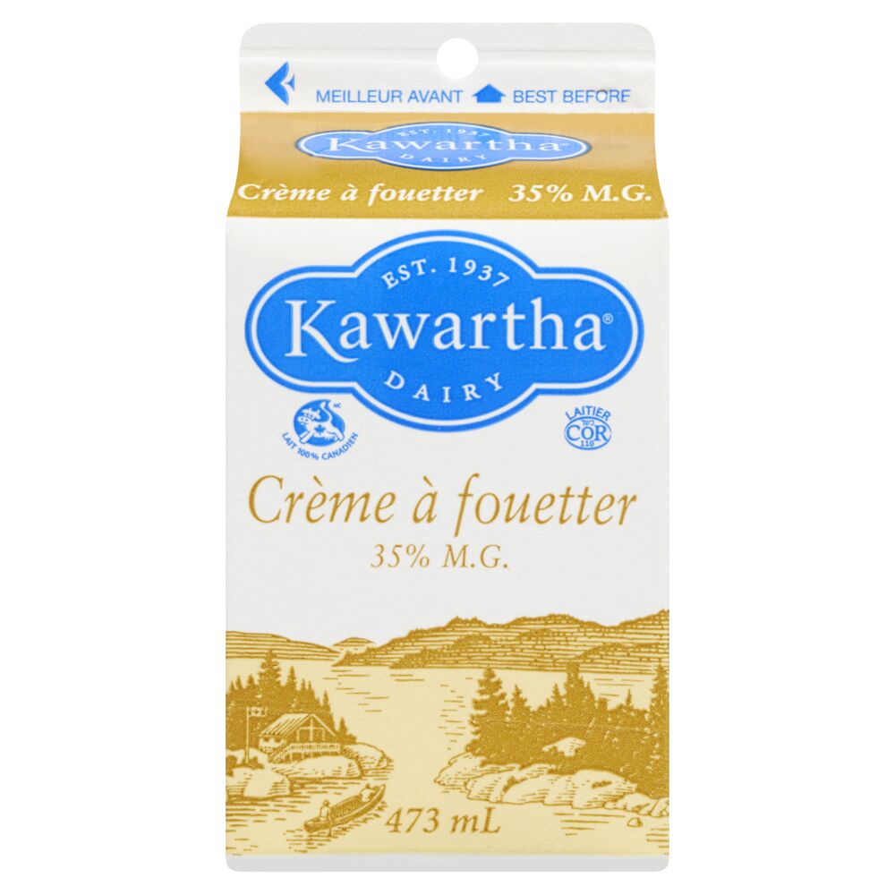 Kawartha Dairy Crème à fouetter 35% M.G. 473ml