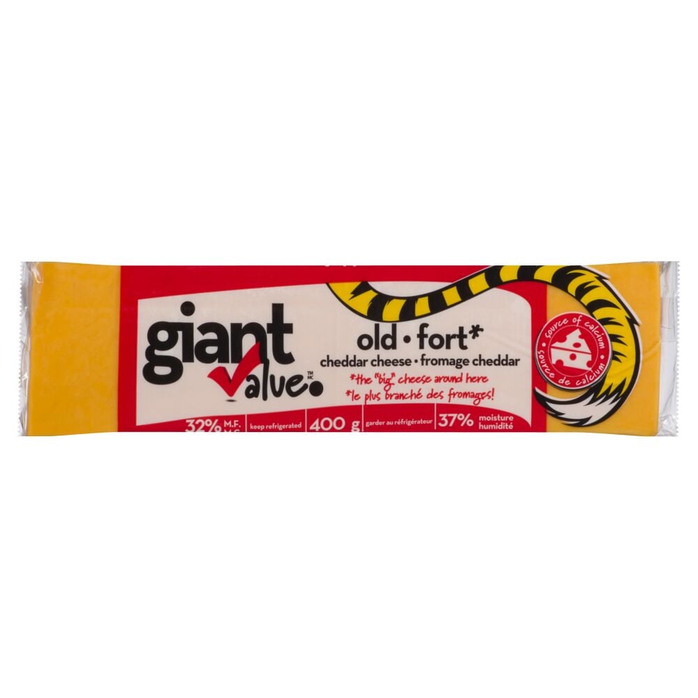 Giant Value Old Colored Cheddar 400g