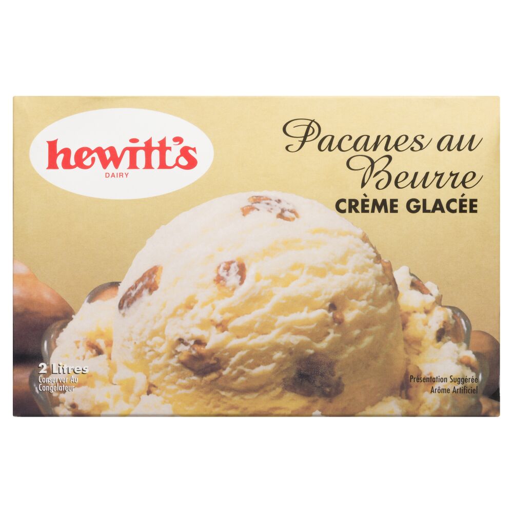 Hewitt's Dairy Crème  glacée pacanes au beurre 2L