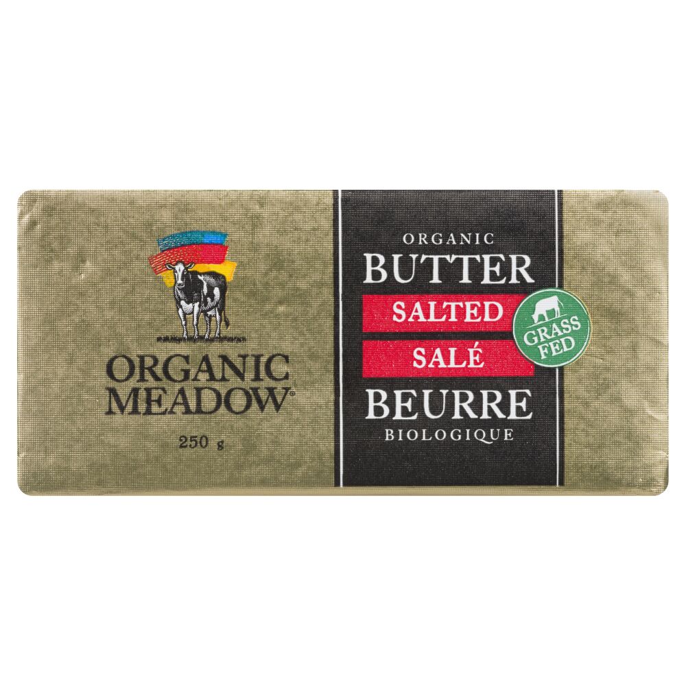 Organic Meadow Organic Salted Butter 250g