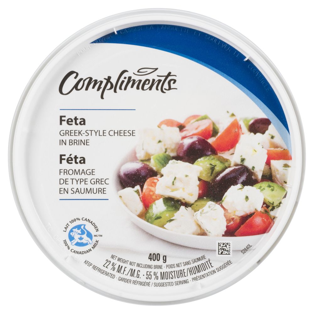 Compliments Feta In Brine 400g
