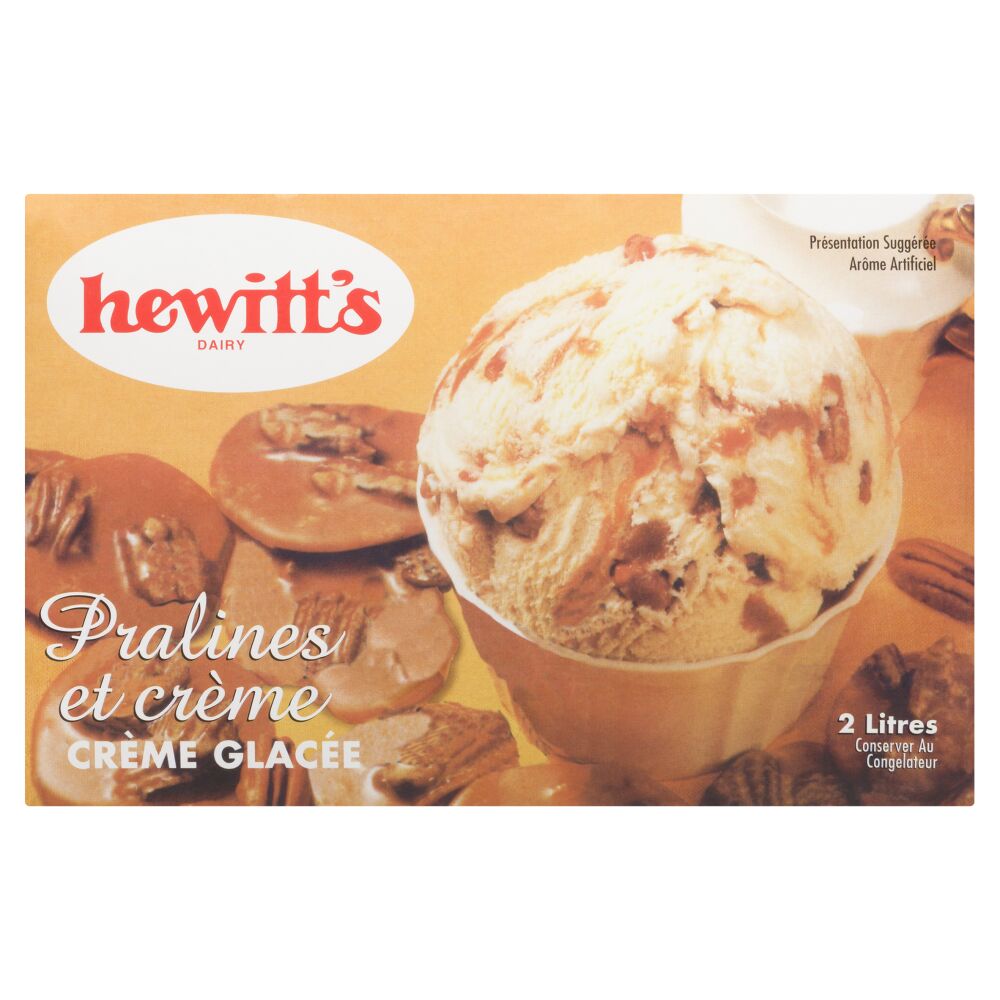 Hewitt's Dairy Crème glacée praline et crème 2L