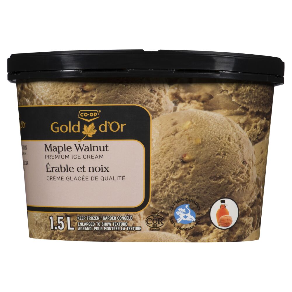 CO-OP Gold Maple Walnut Ice Cream 1.5L