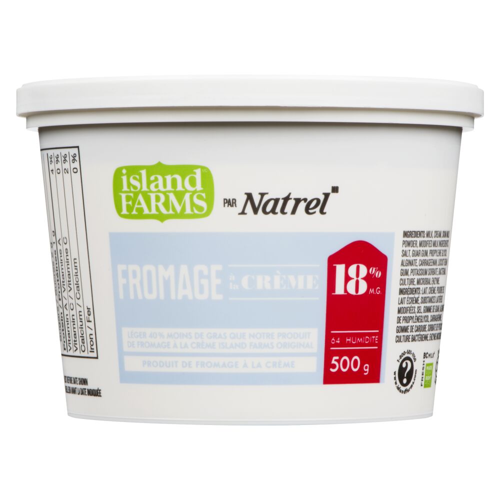 Island Farms Fromage à la crème 18% M.G. 500g