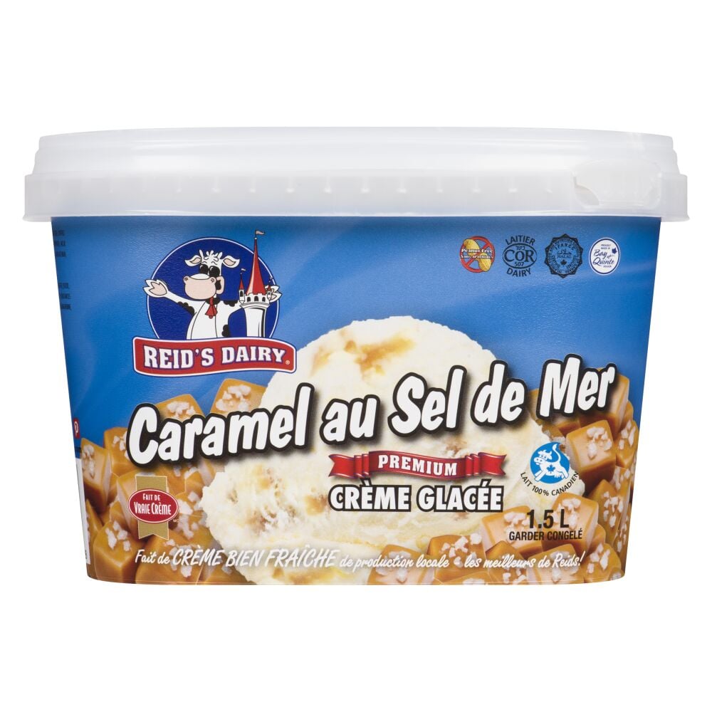 Reid's Dairy Crème glacée caramel au sel de mer 1.5L