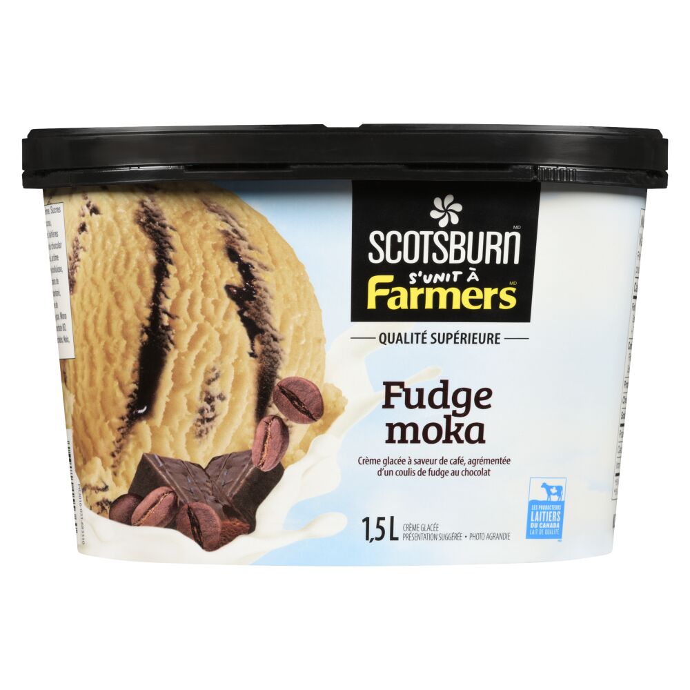 Scotsburn s'unit à Farmers Crème glacée fondant moka 1.5L