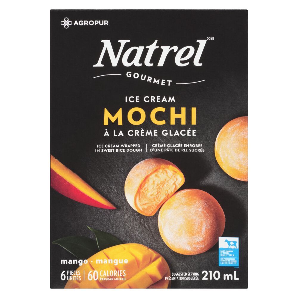 Natrel Gourmet Mango Mochi Ice Cream 6x35ml