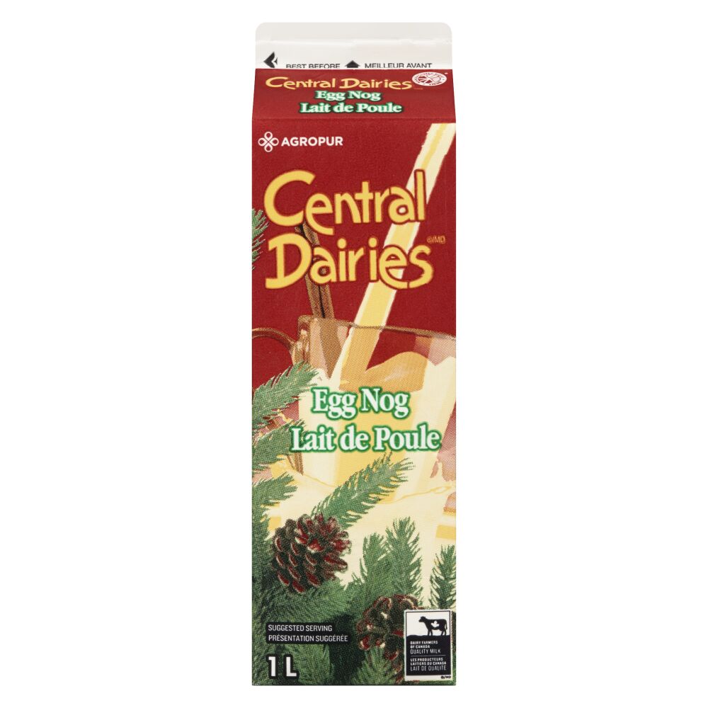 Central Dairies Eggnog 1L
