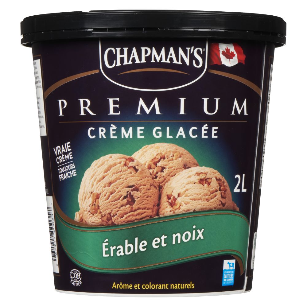 Chapman's Crème glacée premium érable et noix 2L
