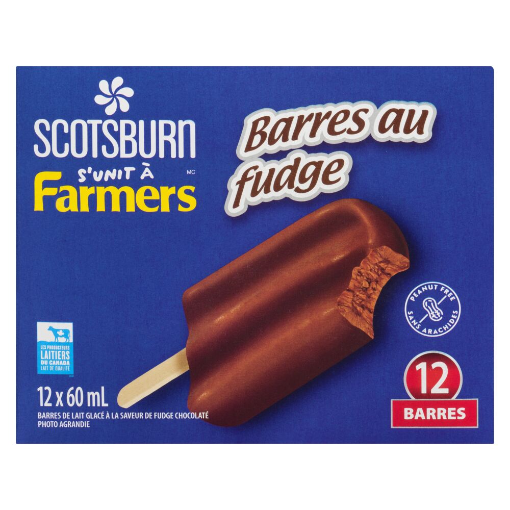 Scotsburn Barres au fudge 12x60ml