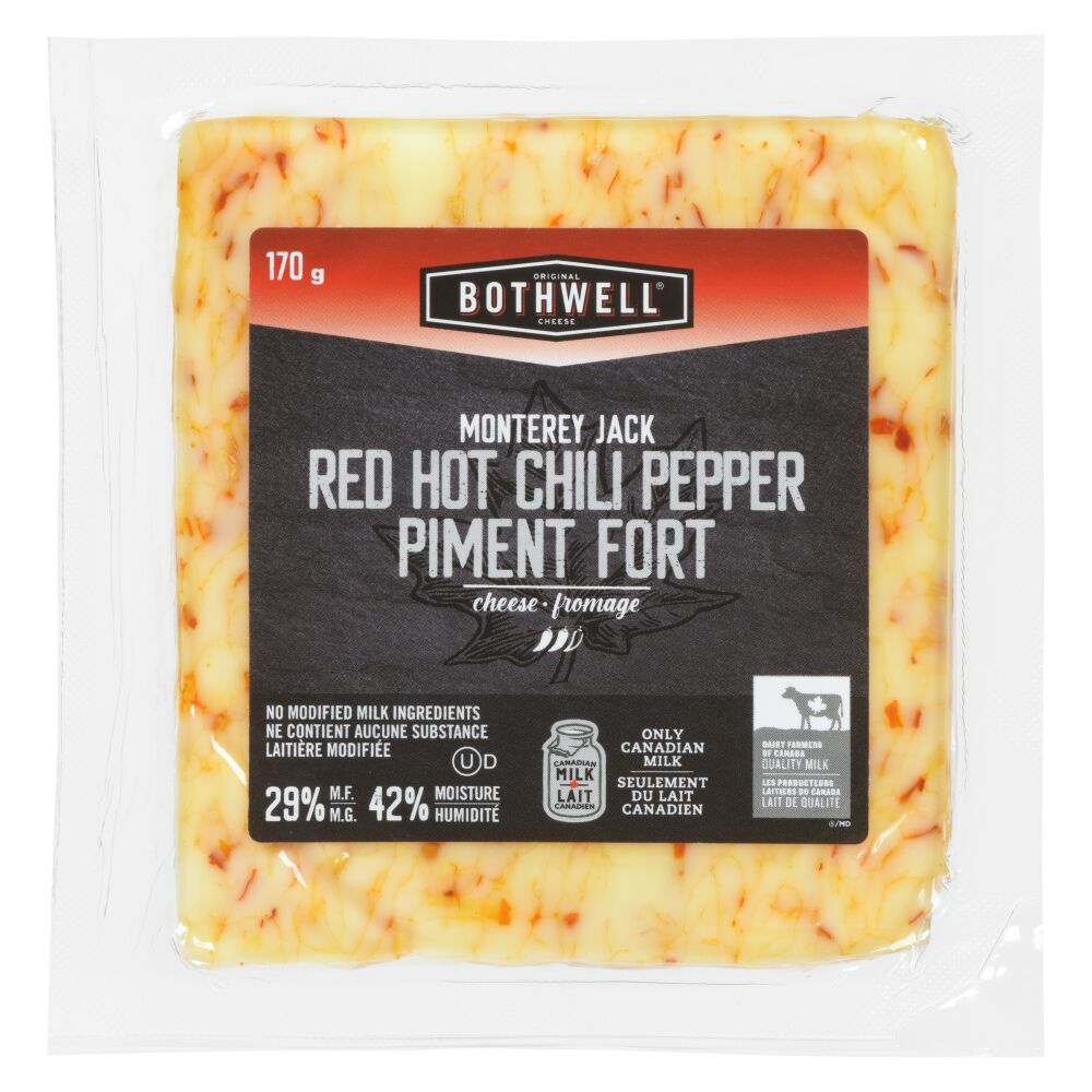 Bothwell Cheese Monterey Jack Red Hot Chili Pepper 170g