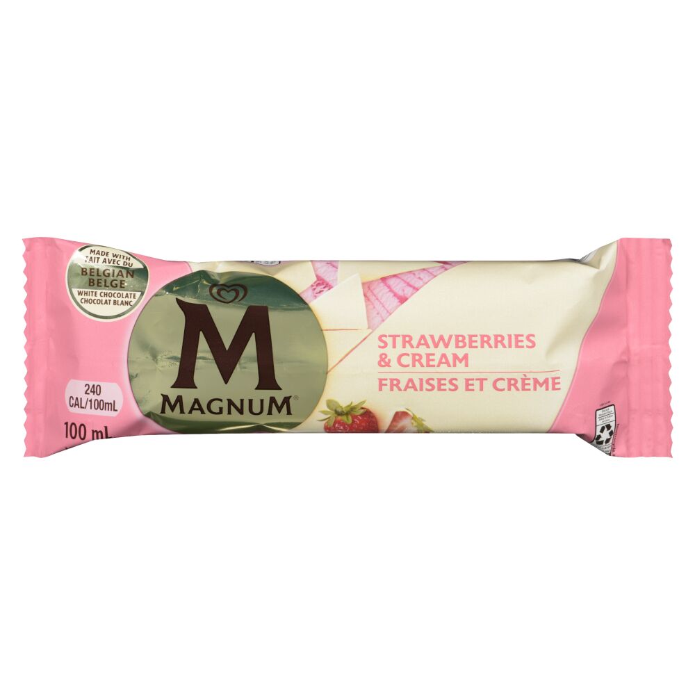 Magnum Strawberries & Cream Ice Cream Bar 100ml