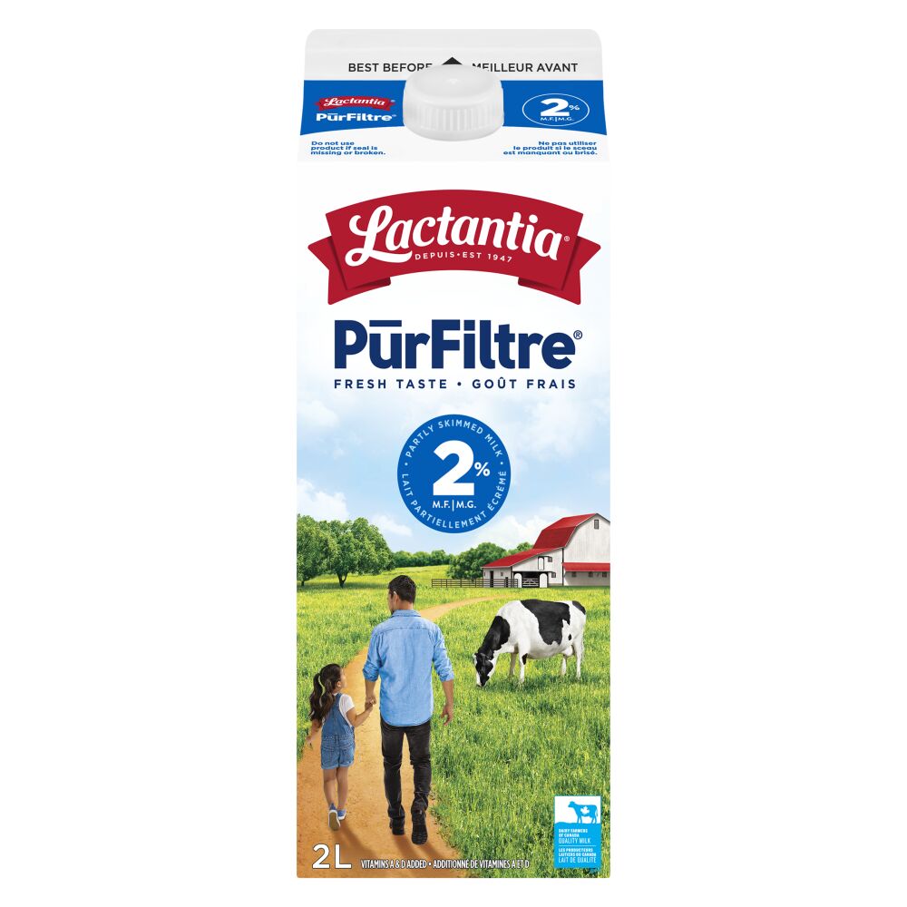 Lactantia Partly Skimmed Milk 2% M.F. 2L