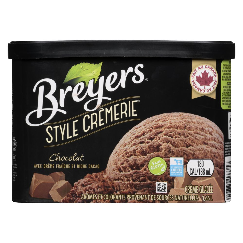 Breyers Crème glacée chocolat 1.66L