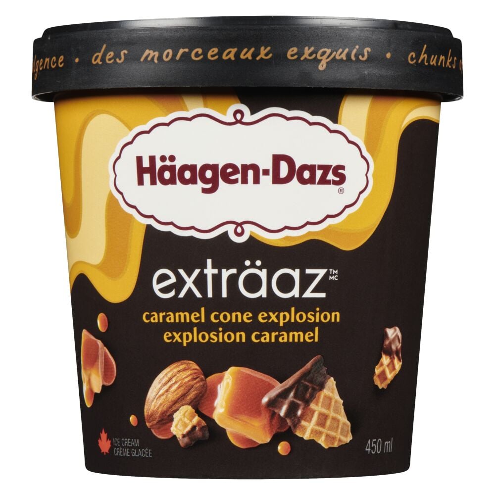 Häagen-Dazs Caramel Cone Explosion Ice Cream 450ml