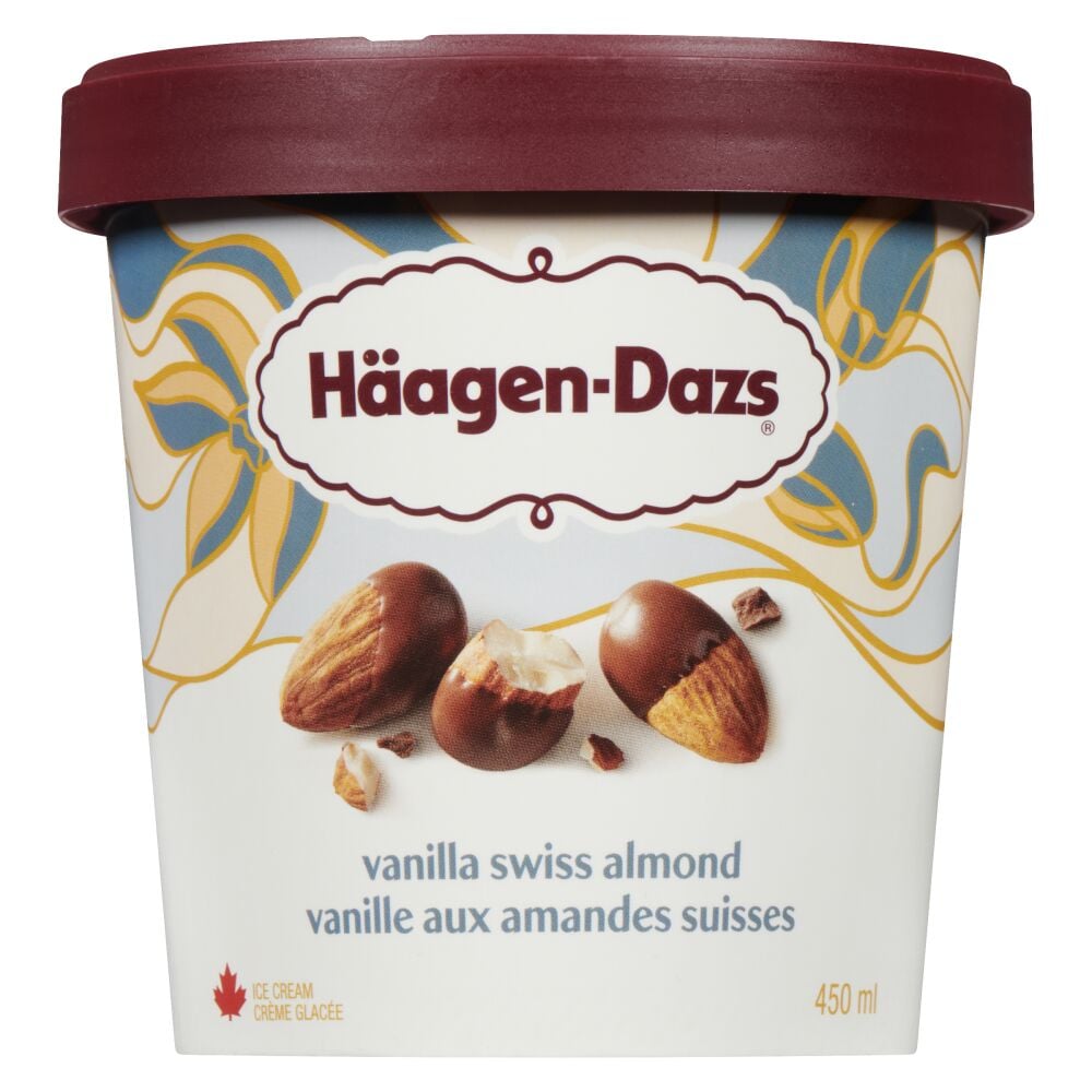 Häagen-Dazs Vanilla Swiss Almond Ice Cream 450ml