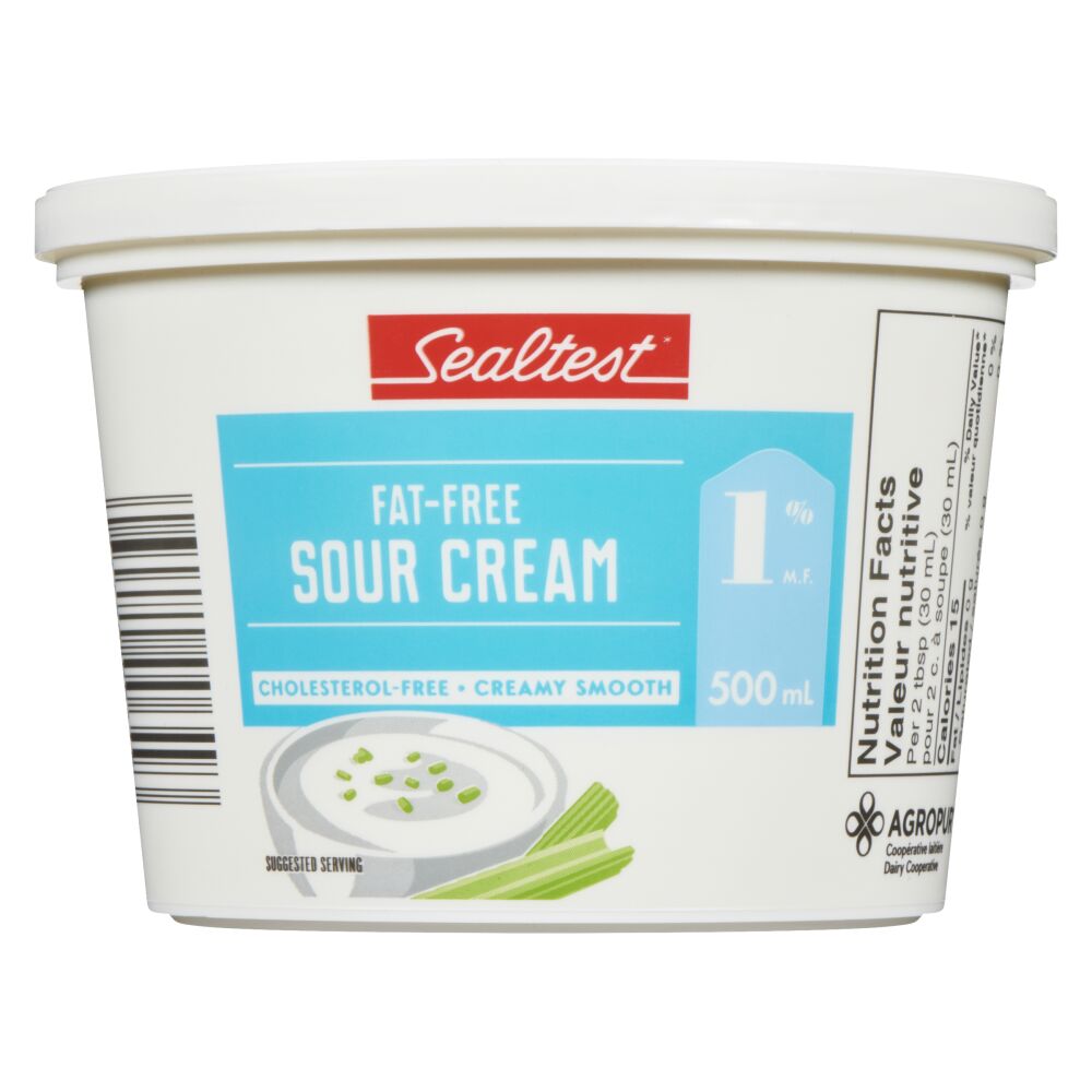 Sealtest By Natrel Sour Cream 1% M.F. 500ml
