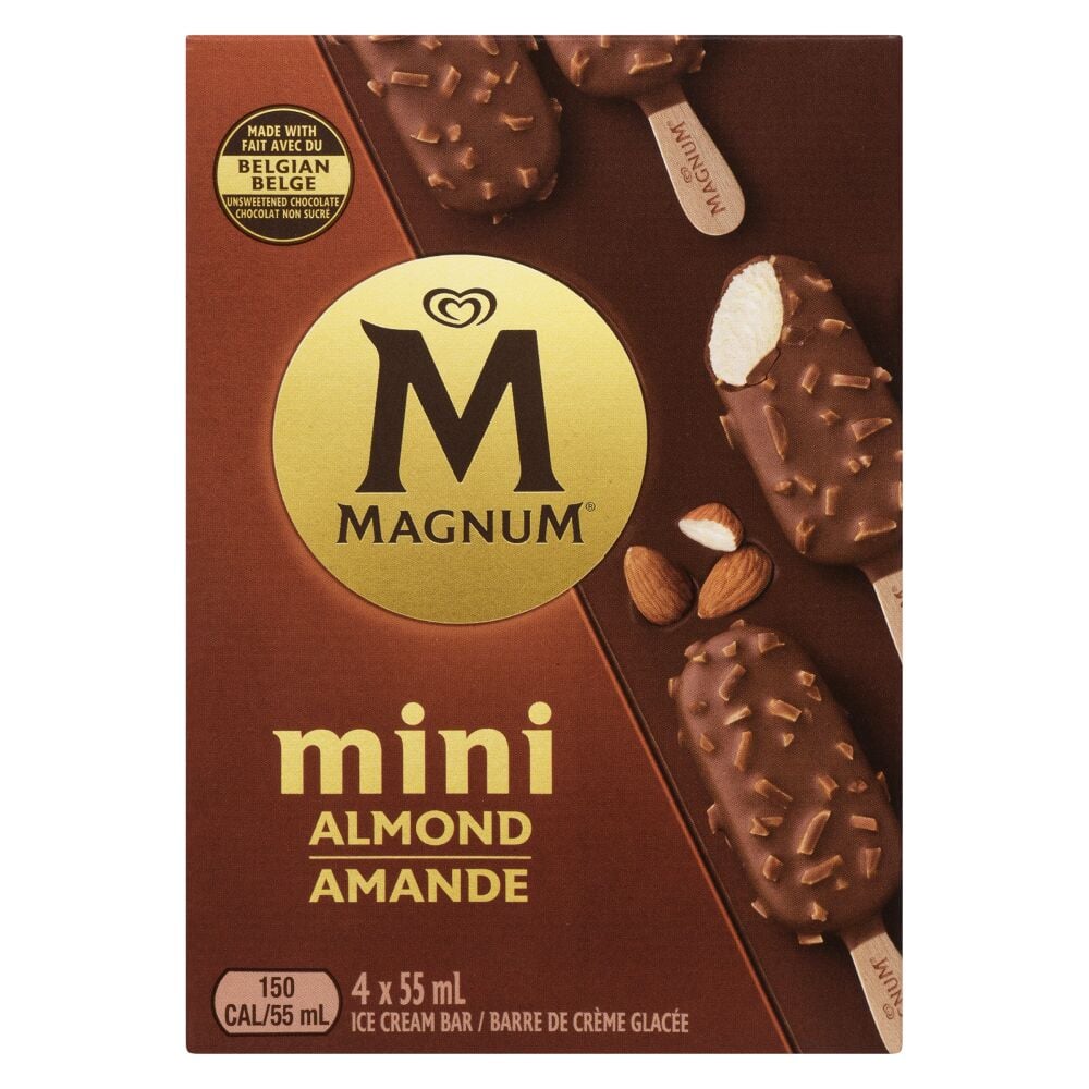 Magnum Mini Almond Ice Cream Bars 4x55ml