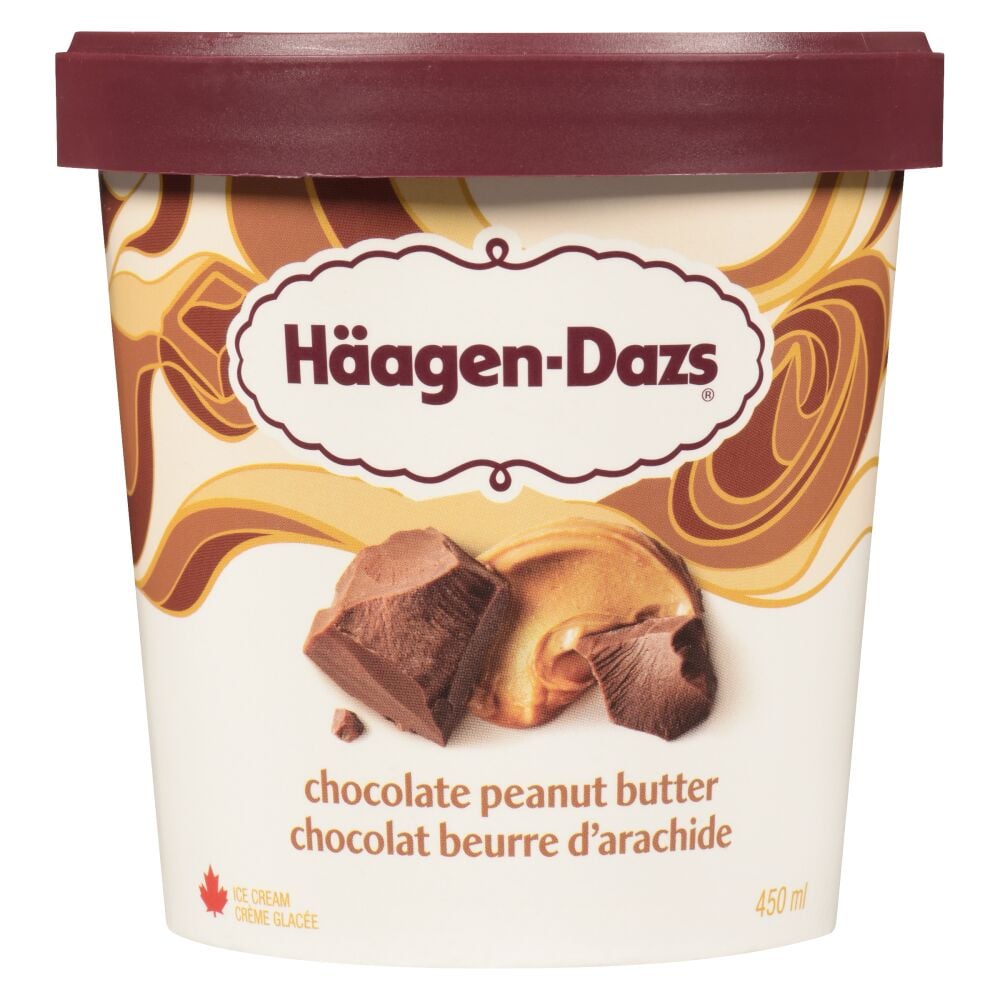 Häagen-Dazs Chocolate Peanut Butter Ice Cream 450ml