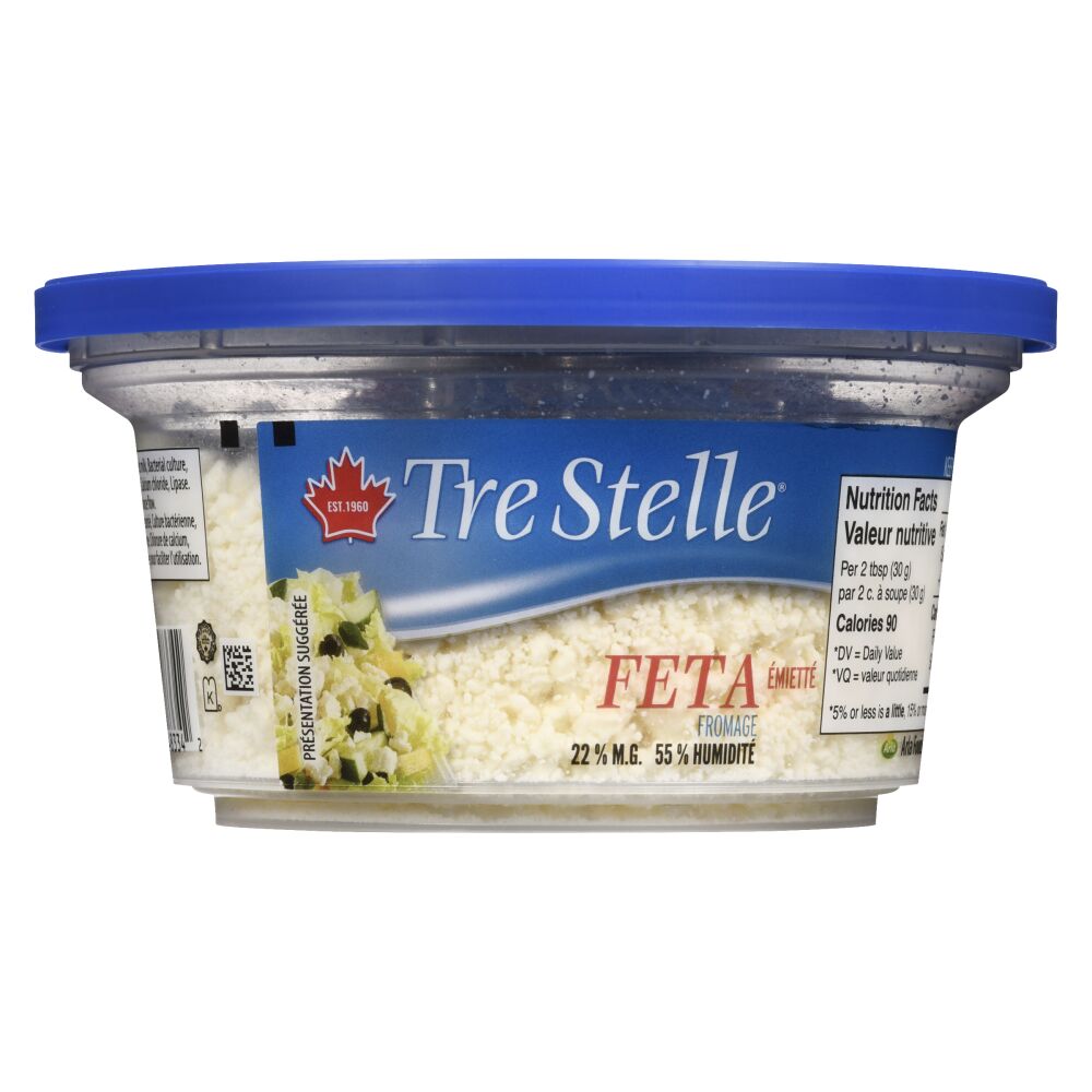 Tre Stelle Feta émietté 150g