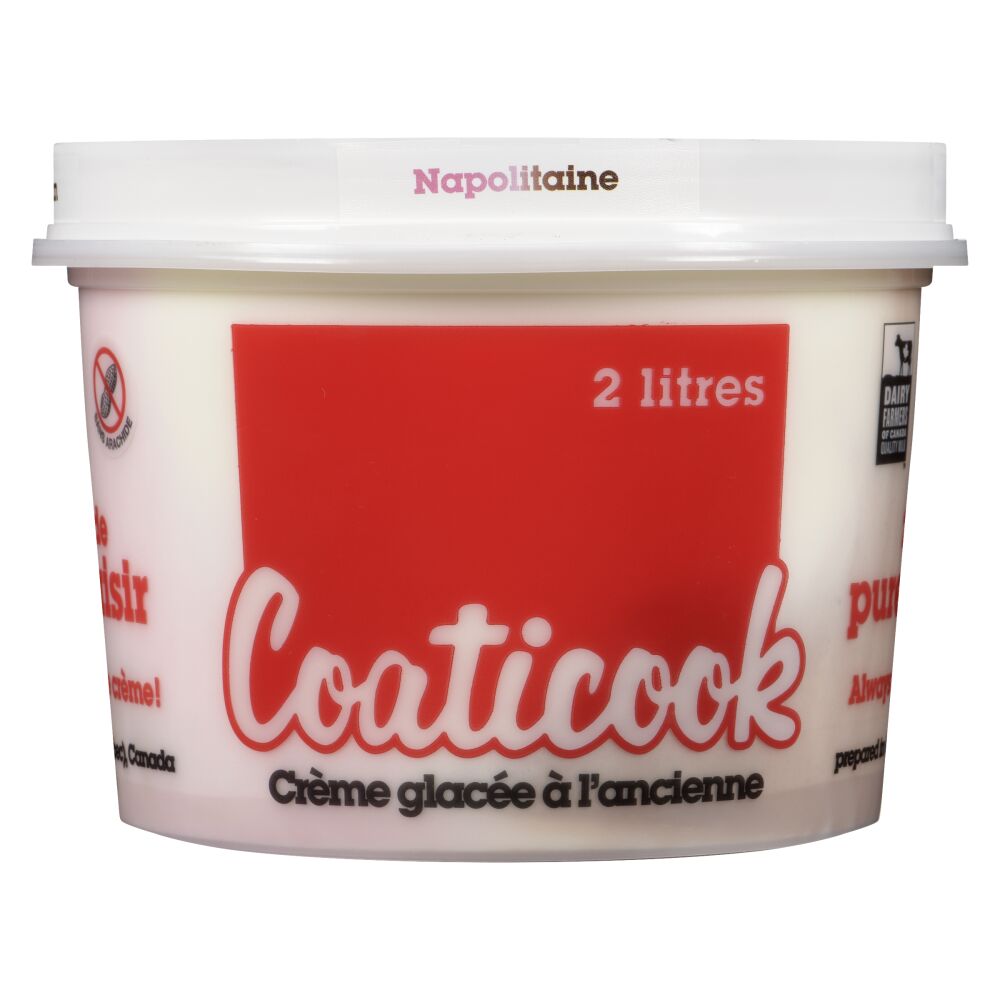 Coaticook Crème glacée à l'ancienne napolitaine 2L