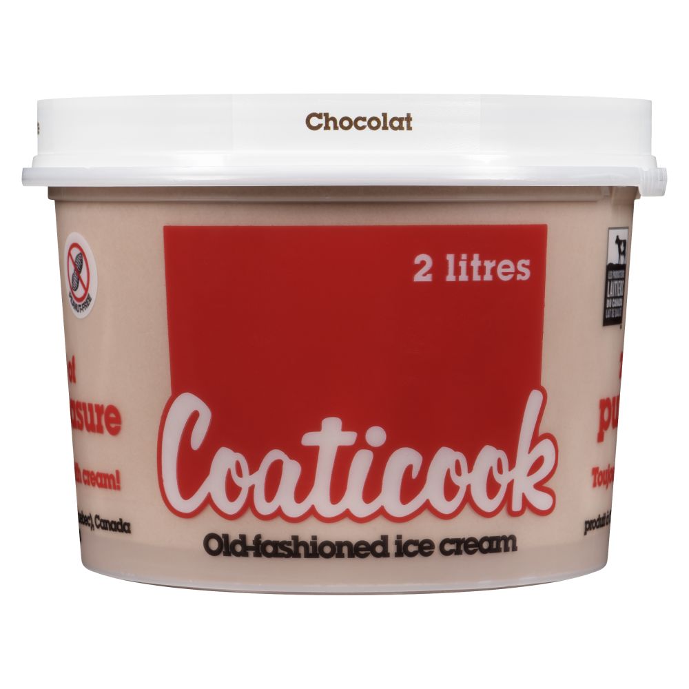 Coaticook Chocolate Old-Fashioned Ice Cream 2L
