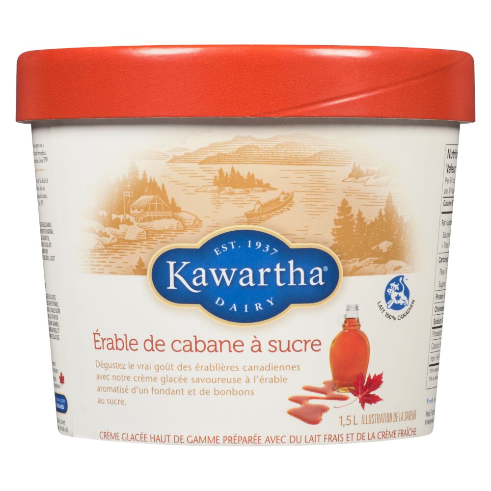 Kawartha Dairy Crème glacée érable de cabane à sucre 1.5L