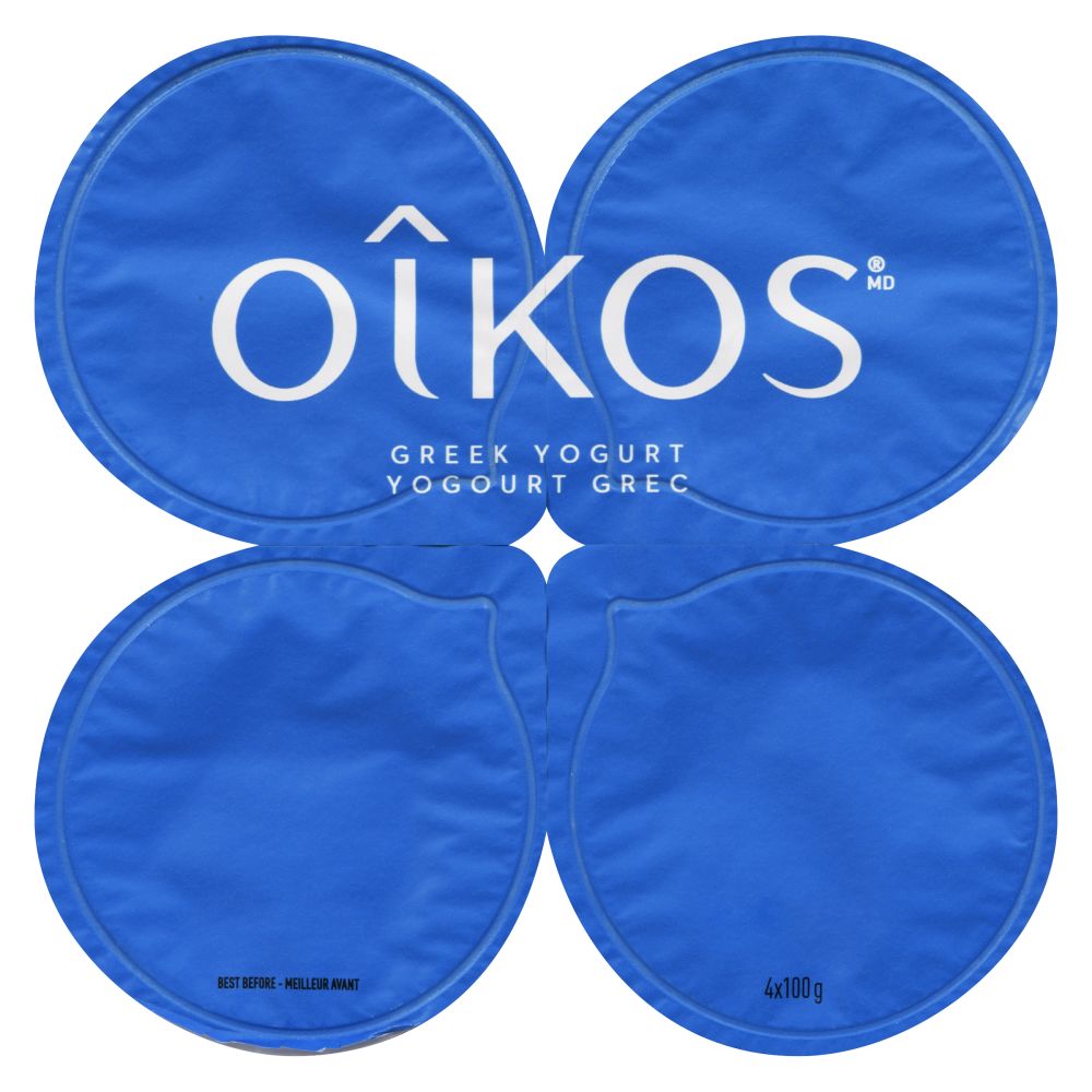 Oîkos Mixed Berries Greek Yogurt 0% M.F. 4x100g