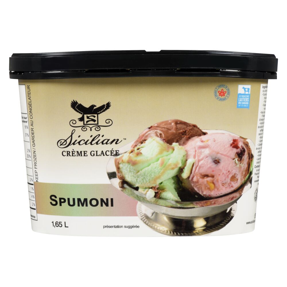 Sicilian Ice Cream Crème glacée spumoni 1.65L