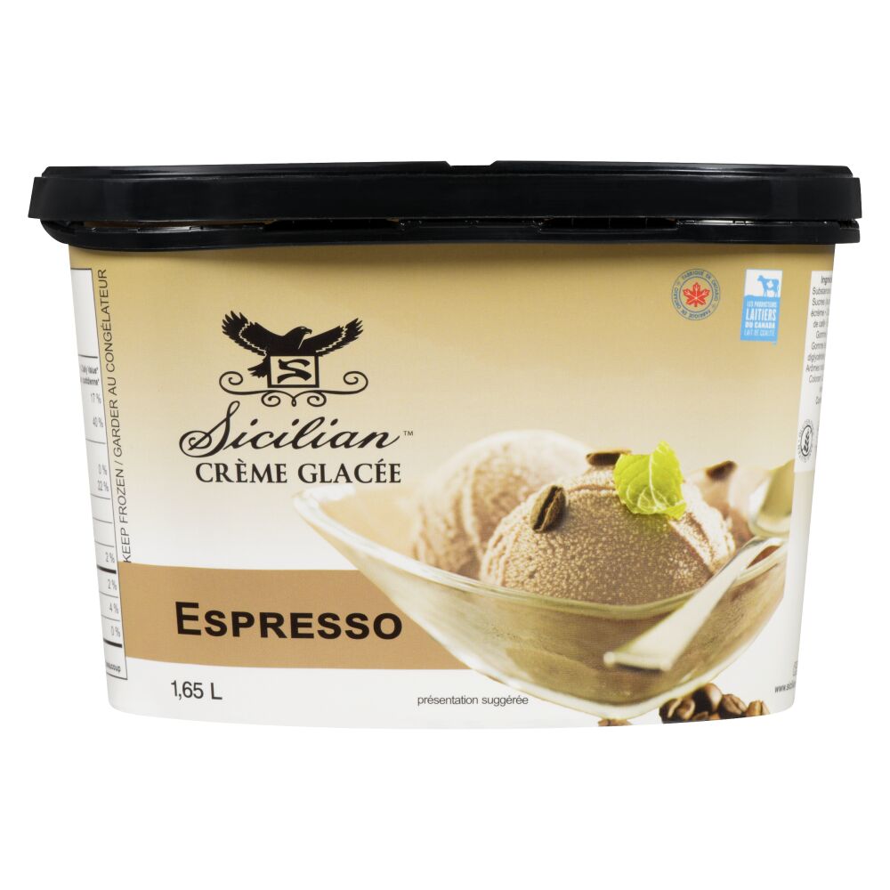 Sicilian Ice Cream Crème glacée espresso 1.65L