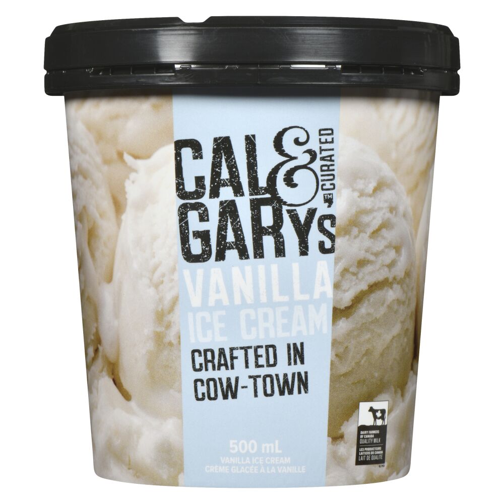 Cal & Gary's Vanilla Ice Cream 500ml