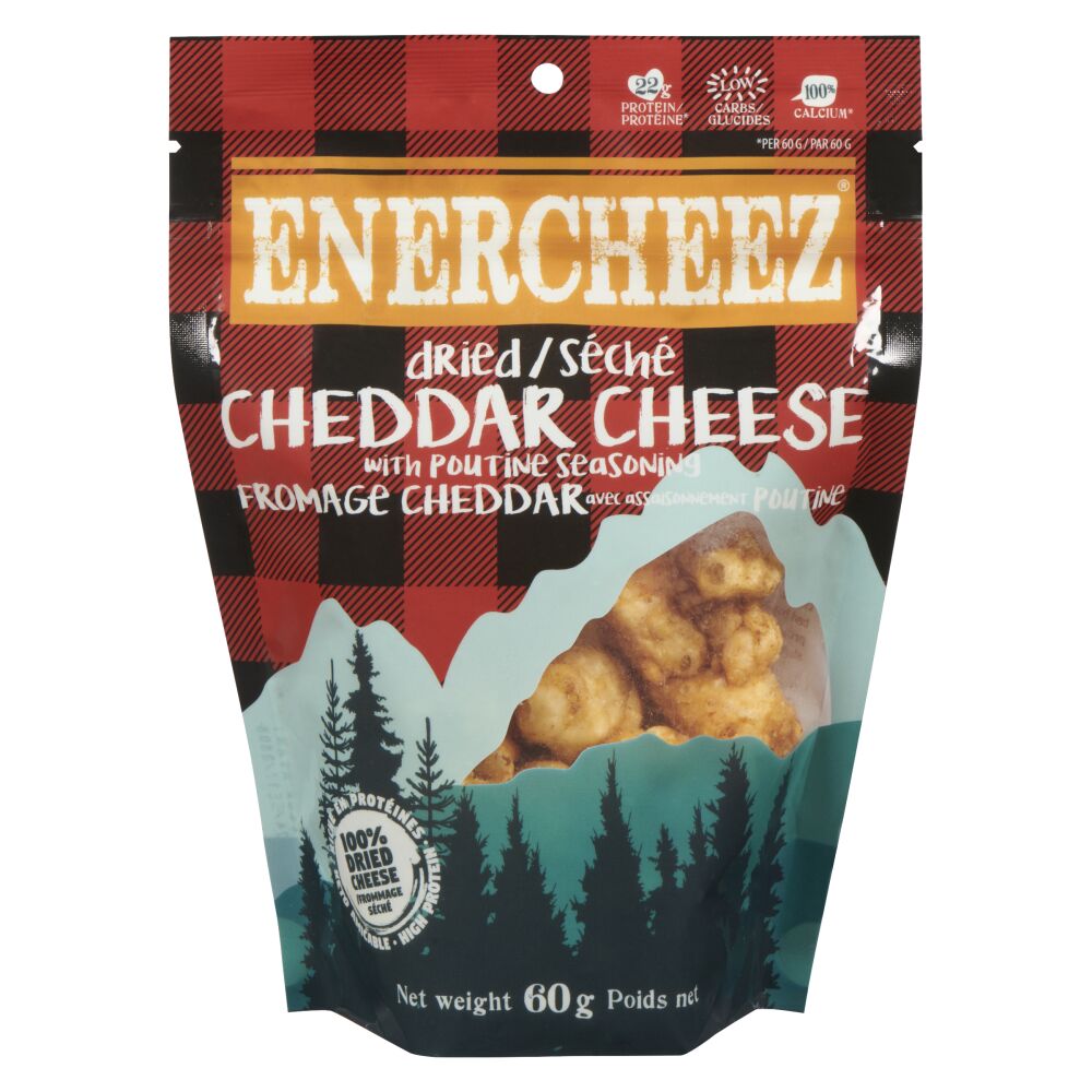 Enercheez Cheddar With Poutine Seasoning 60g