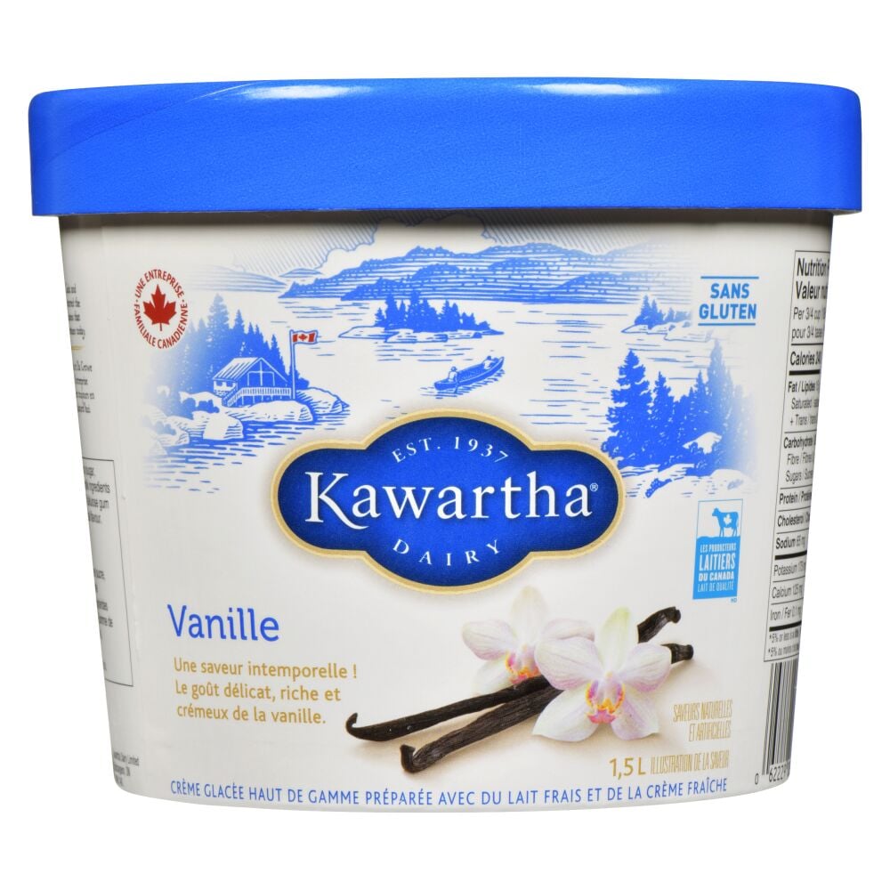 Kawartha Dairy Crème glacée vanille 1.5L