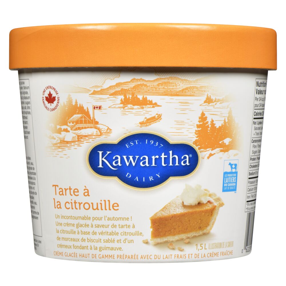 Kawartha Dairy Crème glacée tarte à la citrouille 1.5L