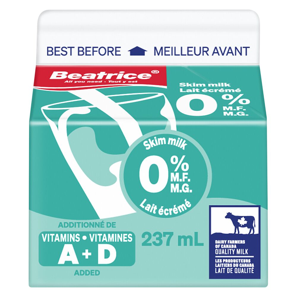 Beatrice Skim Milk 0% M.F. 237ml