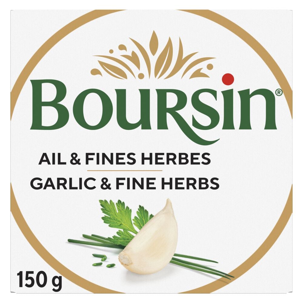 Boursin Garlic & Fine Herbs Fresh Cheese 150g