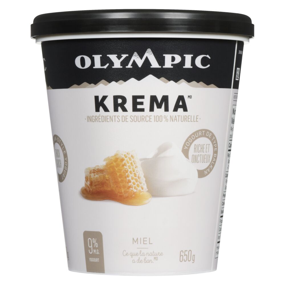 Olympic Krema Yogourt miel divin 9% M.G. 650g